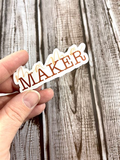 Mama Maker Sticker Crear Pegatina Pegatina Para Mamá Etsy