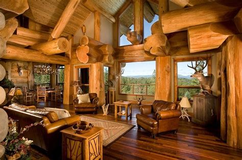 Log Home Interiors Ideas Log Cabin Interior The Art Of Images