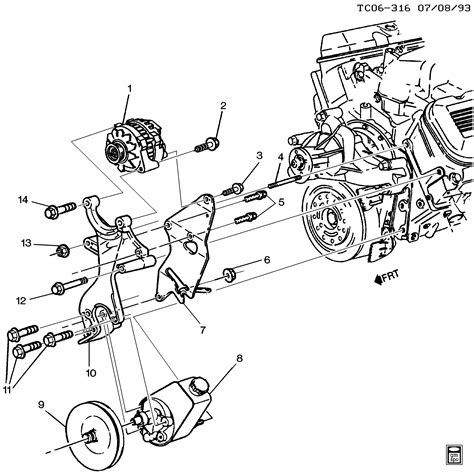 Blazer 4wd Steering Pump Mounting Chevrolet Epc Online