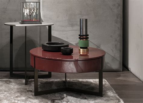 lema sign coffeeside table  drawer lema mobili