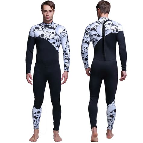 Mens Mm Neoprene Wetsuits Full Bodysuit Full Body Scuba Dive Wet Suit