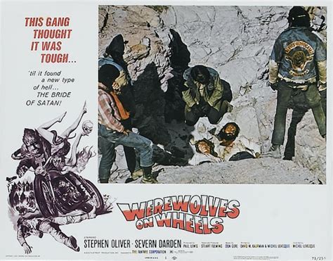 A biker gang and its leader (stephen oliver) fall prey to a satan worshipper (severn darden) and his cult. Werewolves on Wheels (1971) Now Showing! - CVLT Nation