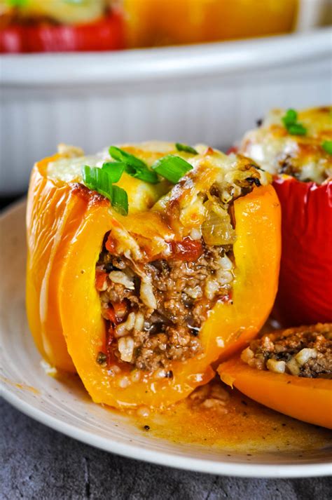 Classic Stuffed Bell Peppers Recipe Pure Flavor®