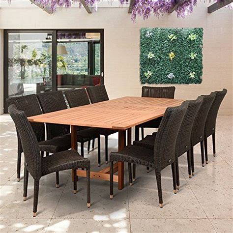 Lcd televisions come with digital channels. International Home Amazonia Catania 11 Piece Patio Dining ...