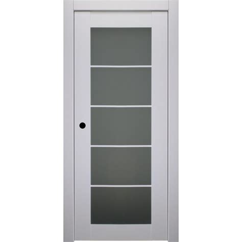 Guaranteed low prices on prehung doors. Belldinni 30 in. x 80 in. Smart Pro Polar White Right-Hand ...