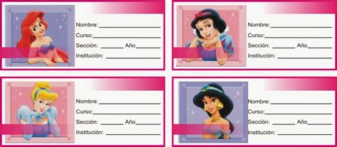 Etiquetas Para Cuadernos Escolares De Barbie Imagui