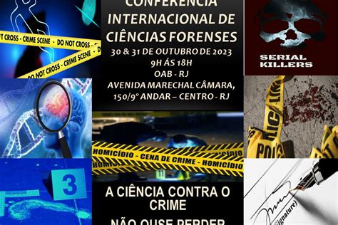 ConferÊncia Internacional De CiÊncias Forenses Anadip Brasil