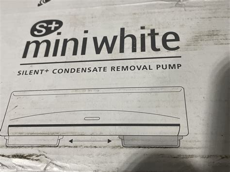 Rectorseal 83930 Aspen Pumps Mini White Silent Condensate Pump New Open Box Ebay