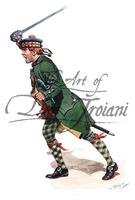 North Carolina Loyalist Highlander 1776 American Revolution W Britain
