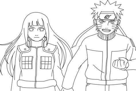 Hinata E Naruto Legais Para Colorir Imprimir E Desenhar Colorirme