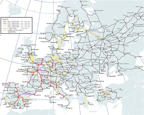Interactive Rail Map Of Europe Roaaar Me At Train Soloway Brilliant