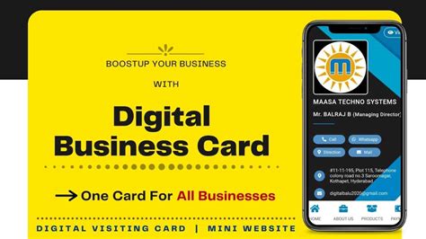 Maybe you would like to learn more about one of these? Digital Business Card & mini-website - It's benefits - Digital Balu