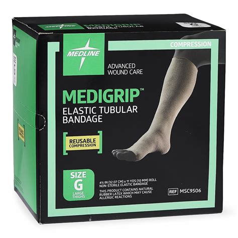 Medline Medigrip Elastic Tubular Bandage Szd 475w 1ct