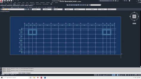 1import Grid Line Wall Column From Autocad To Midas Drawing Youtube