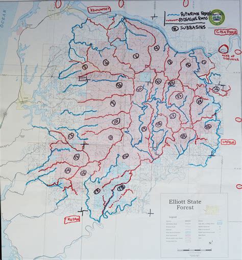 Oregon National Forests Map Secretmuseum