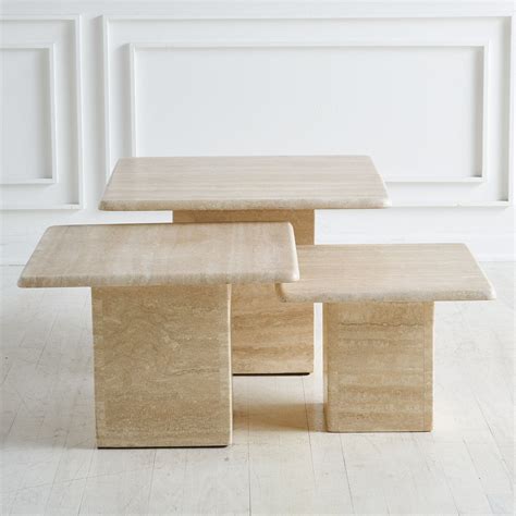 The Beauty Of Coffee Table Travertine Coffee Table Decor