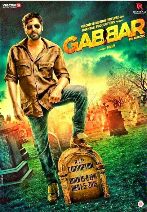 Akshay Kumar In Gabbar Is Back Hindi Movie First Look Posters