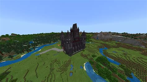 Netherite Castle By Odyssey Builds Minecraft Marketplace Map