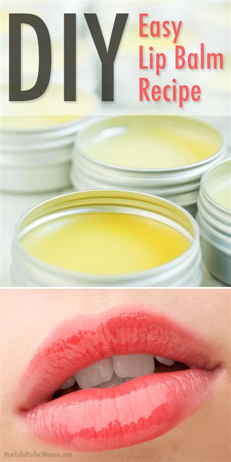 How To Diy Homemade Lip Balm How To Instructions