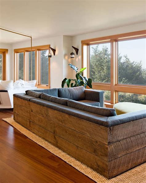 Sofas provide you with a comfortable place to sit and relax, and your space with personality. Rustic Modern Sofa Designs | MountainModernLife.com