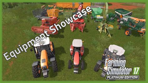 Farming Simulator 17 Platinum Edition Vehicles And Equipment Showcase