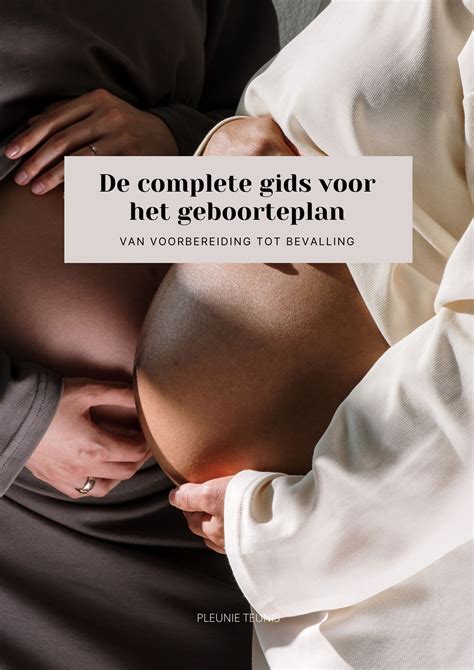 Geboorteplan Ebook Pleunie Teunis Doula En Geboortecoach Utrecht