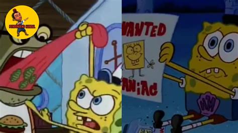 Melupakan Acar Dan Maniac Wanted Spongebob Eps 13 14 Youtube