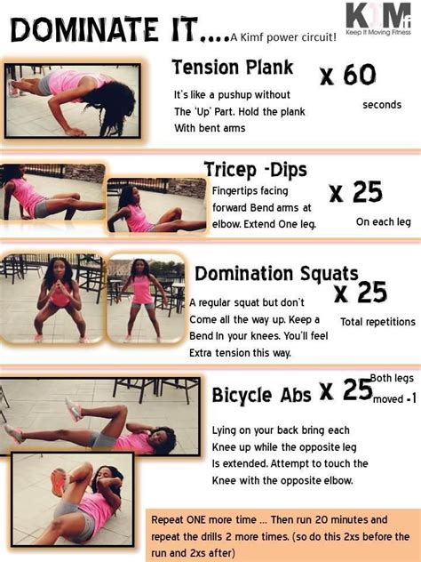 Black Women Workout Workout Programs Workout Circuit