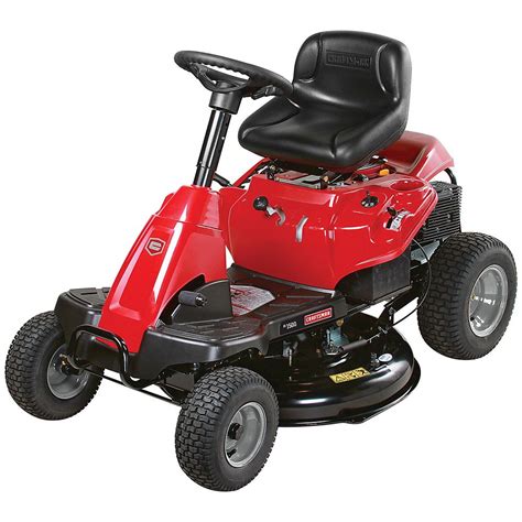 Looking for a lawn mower you can ride on to make your landscaping job easier? Craftsman Rear Engine Riding Mower | Small Riding Mower ...
