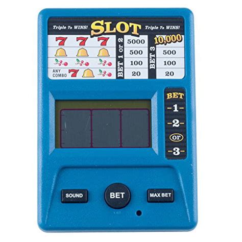 Trademark Electronic Handheld Slot Machine Game