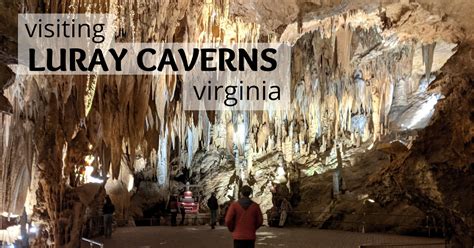 Katie Wanders Visiting Luray Caverns Virginia