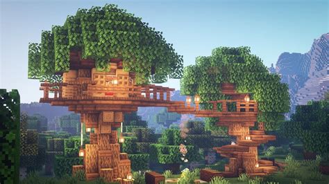 10 best treehouse designs to build in minecraft 1 19