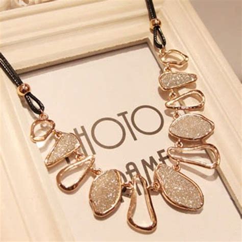 Creative Frosted Hollow Geometry Necklace Only 10 99 ByGoods Com