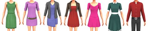 Party Clothes Fanmade Stuff Pack By Cepzid Ferdianasims Cepzid Sims