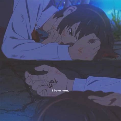 Liz Yourname Mitsuha Tachi Love Time Aesthetic Anime Anime Films Anime