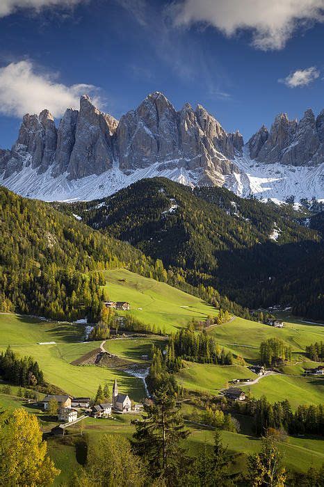 Val Di Funes Print By Brian Jannsen Italy Countryside Italy