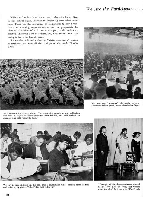 The Bumblebee Yearbook Of Lincoln High School 1960 Page 38 The Portal To Texas History