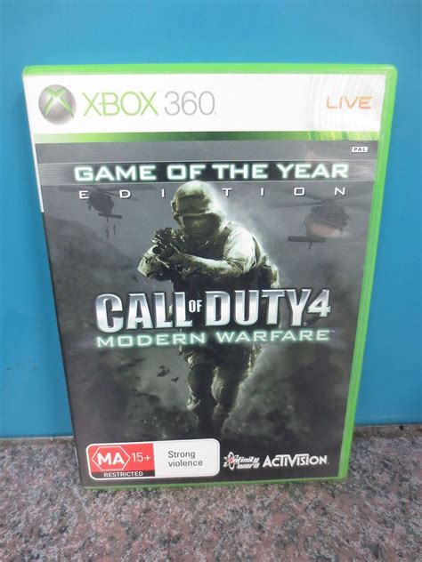 Call Of Duty 4 Modern Warfare Xbox 360 Game Modern Warfare Xbox 360