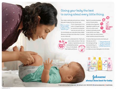 We know baby's delicate hair needs special care during bath time. Johnson Baby Products Always Does Better For Baby Ad ...