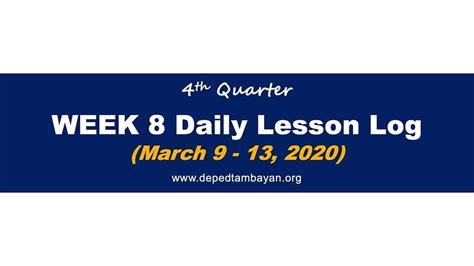 Week Nd Quarter Daily Lesson Log Deped Resources Vrogue Co
