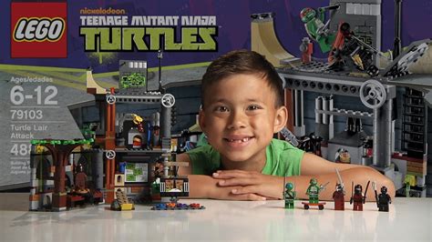 Turtle Lair Attack Lego Teenage Mutant Ninja Turtles Set 79103 Time