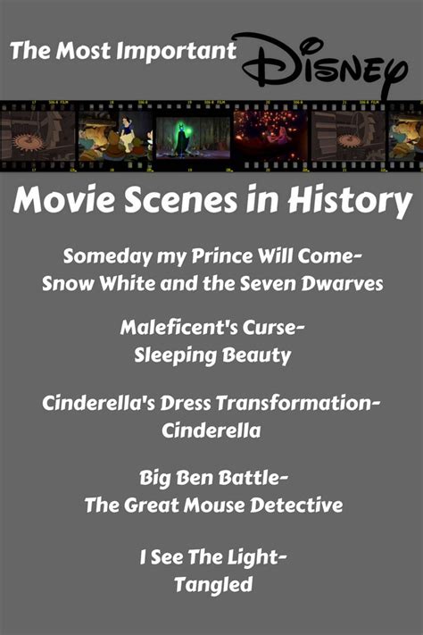 The Most Important Disney Movie Scenes In History Disney Movie Scenes