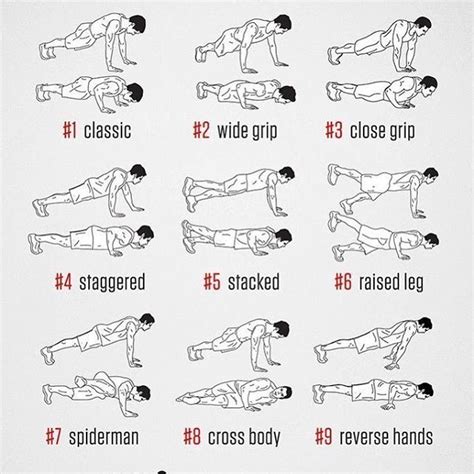 Push Ups 🏋️‍♀️ Get It Done Where You Can Heres A Few Different