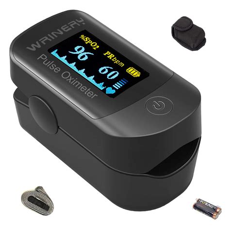 Buy Blood Oxygen Saturation Monitor Pulse Oximeter Fingertip Oled