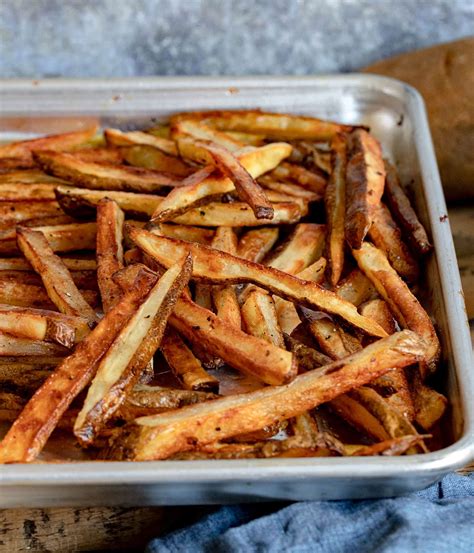 Crispy Baked French Fries Oven Fries Mom On Timeout