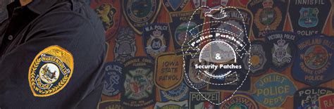 'the next chapter will focus on what i love the most about my work: Police Department and Law Enforcement Patches