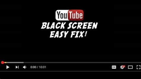 Youtube Black Screen Problem What Causes It How To Fix It