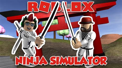 We Are Ninja Warriors In Roblox Ninja Simulator Youtube