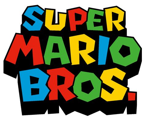 Modern Super Mario Bros Logo Recreated By Abfan21 On Deviantart