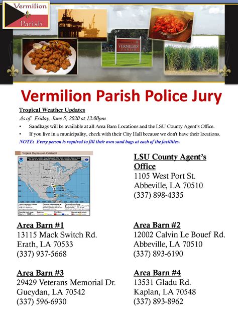 Vermilion Parish Arrests